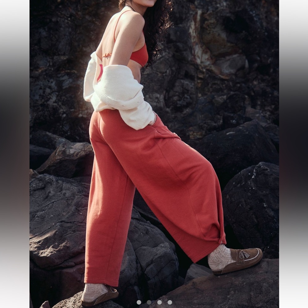 FREE PEOPLE FREE-EST MARINA BARREL PANTS SIZE XS-S MSRP $78.00 NWT - Picture 2 of 12